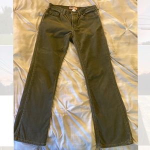 Old Navy straight leg corduroys